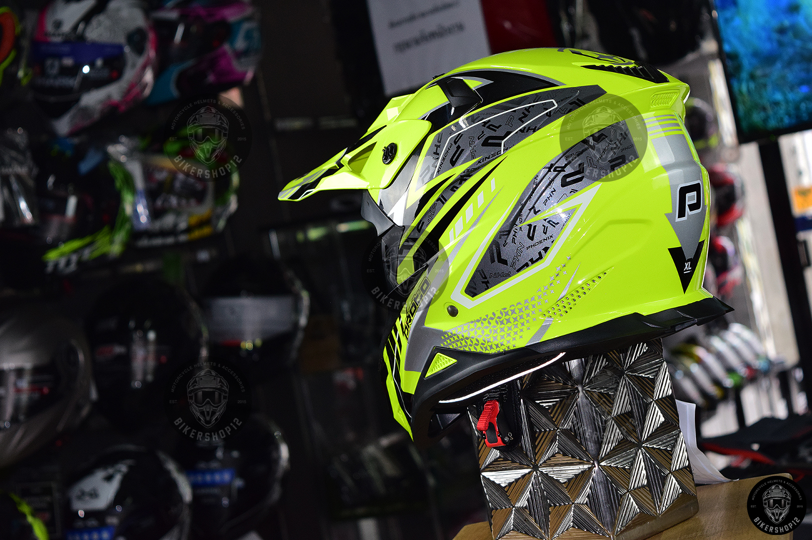 หมวกกันน็อควิบาก Index รุ่น PROTO สีเหลือง