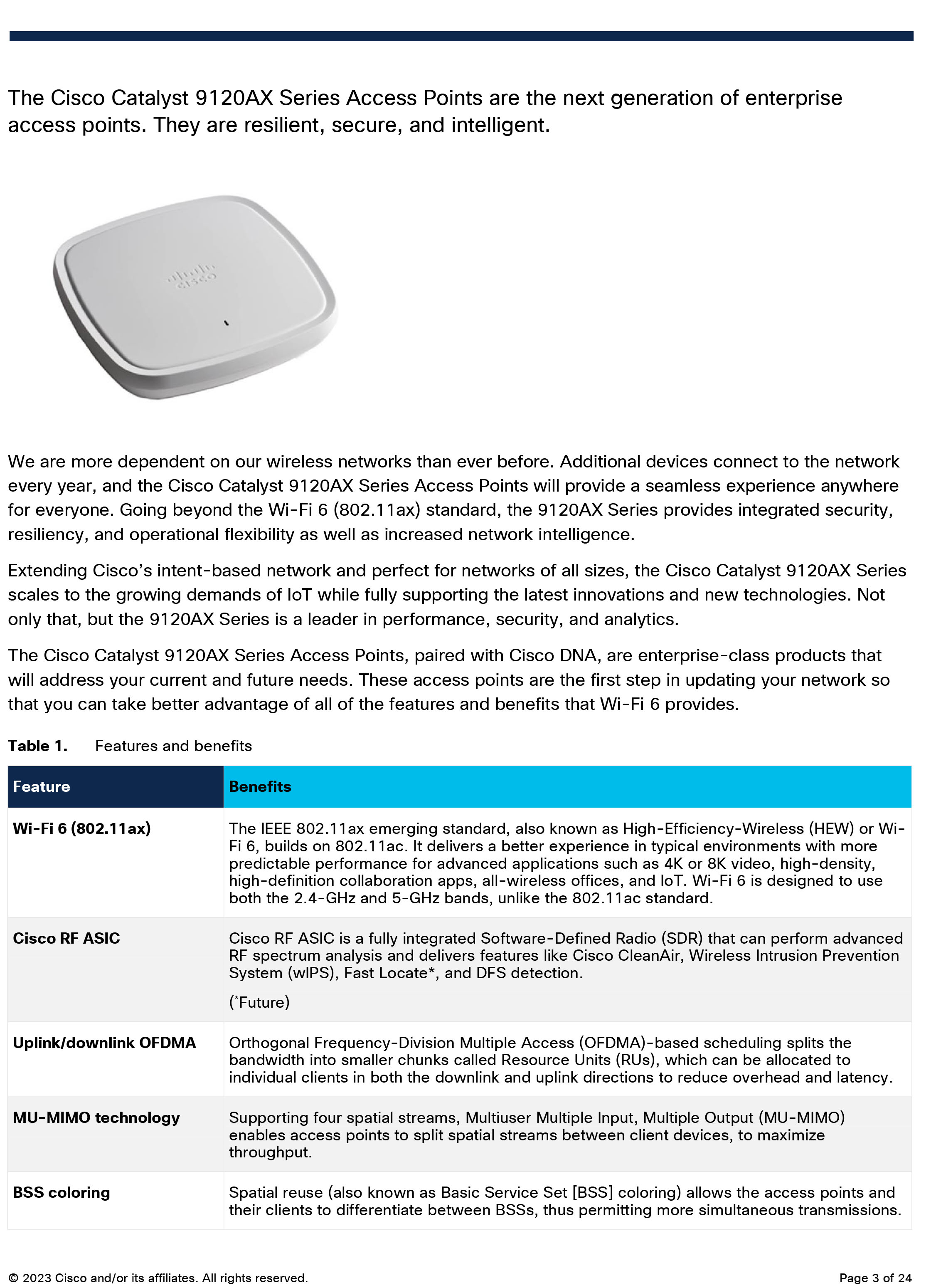 CISCO C9120AXI-S Indoor Access Point Catalyst 9120AX Series BY BILLIONAIRE SECURETECH C9120AXI-S