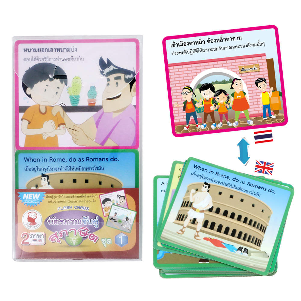 Matching Game Thai and English Proverb