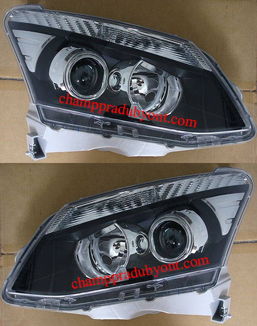 ไฟหน้าโปรเจคเตอร์ ISUZU ALL NEW D-MAX 11-15 ดำ