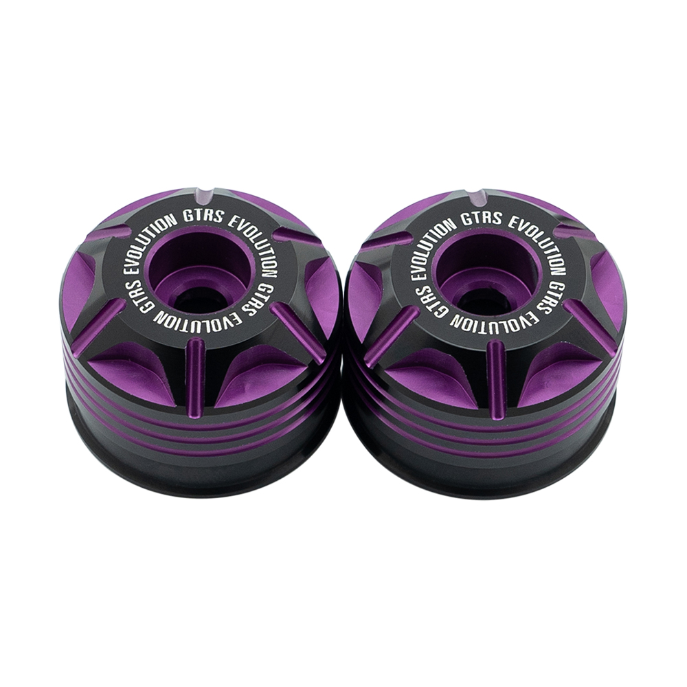 น็อตปลายแฮนด์ ทูโทน CNC GTR V2 GIORNO+ CLICK160 31x22 mm มี8สี ดำแดง ดำทอง ดำเทา ดำเขียว ดำน้ำเงิน ดำส้ม ดำม่วง ดำชมพู ราคา520