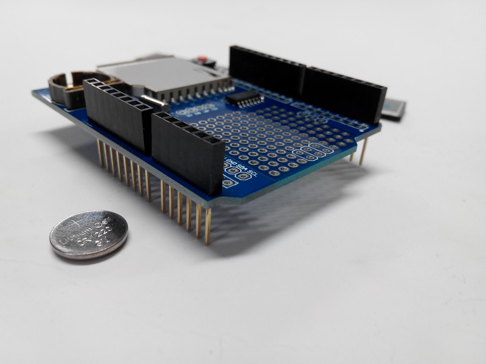 Data Logging Shield XD-05 + Real time clock for Arduino