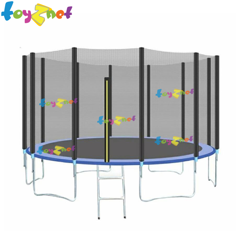 Liveup สปริงบอร์ด แทรมโพลีน 12 ฟุต พร้อมตาข่ายกั้น รุ่น LS3186-12FT