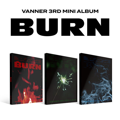 [PRE-ORDER] VANNER - 3rd Mini Album "BURN"