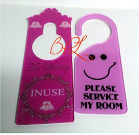 ป้ายแขวนลูกบิด ประตูห้องพัก