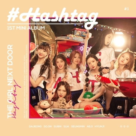 [PRE-ORDER] HASHTAG - 1st Mini Album "THE GIRL NEXT DOOR"