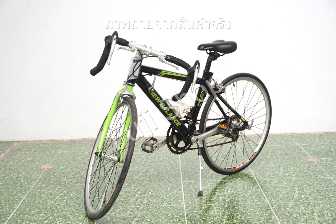 จักรยานเสือหมอบญี่ปุ่น - ล้อ 600c - มีเกียร์ - อลูมิเนียม - New Balance TAJ24 - สีดำ [จักรยานมือสอง]