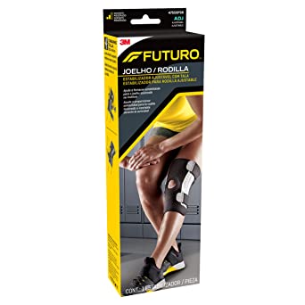 FUTURO Knee Performance Stabilizer ADJ ฟูทูโร่ พยุงหัวเข่า เสริมแกนข้าง ปรับกระชับได้ (รุ่น นีโอพรีน)