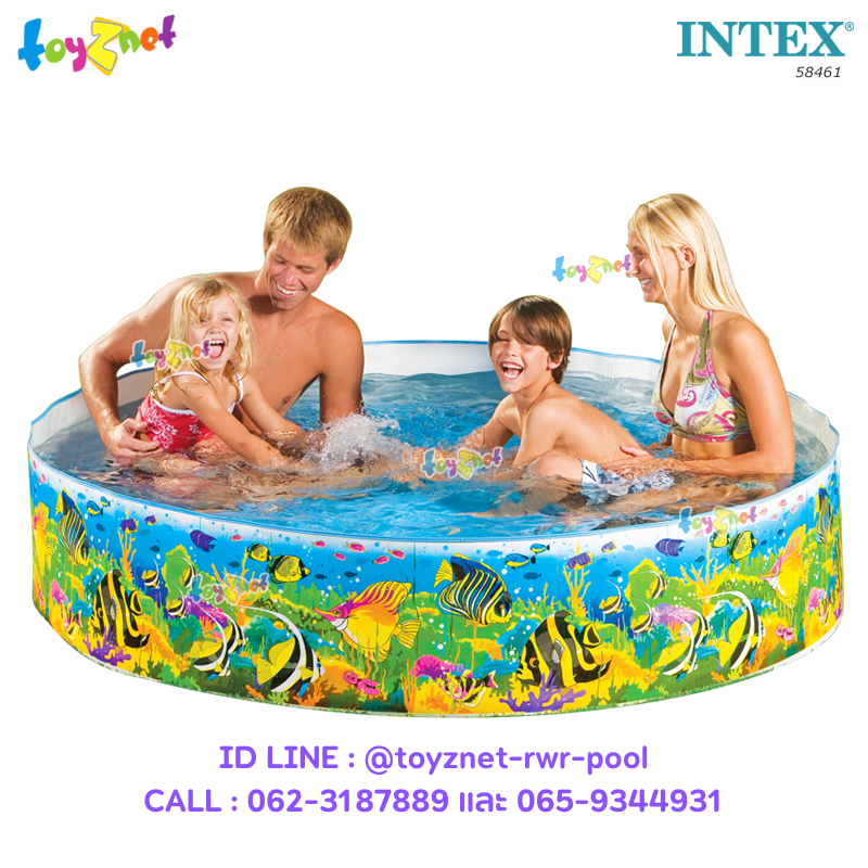 Intex Ocean Reef Snapset Pool 6ft (1.83x0.38 m) no.58461