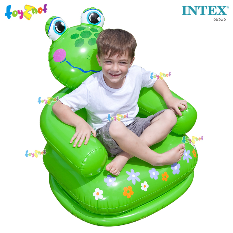Intex Happy Animal Chair 0.65x0.64x0.74 m. Frog no.68556