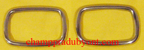 ครอบไฟเลี้ยวข้างโครเมี่ยม TOYOTA SPORT RIDER D4D 02-04 แบบเรียบ