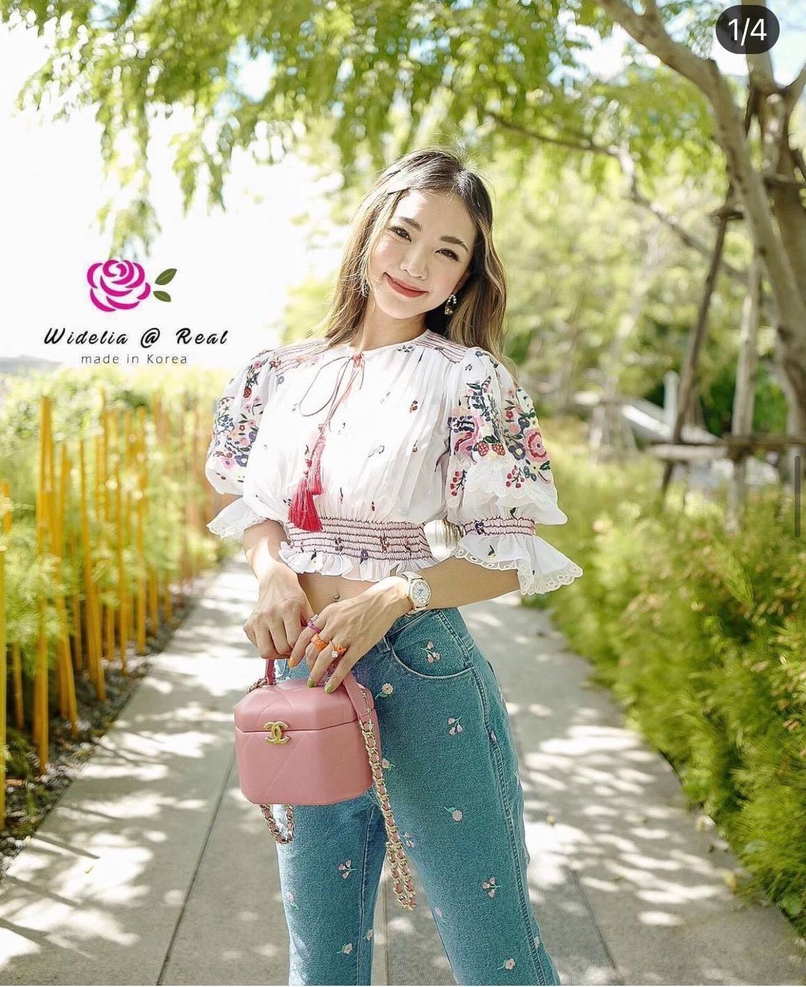 Sretsis Top เสื้อแขนพองแสนสวย