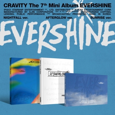 [PRE-ORDER] CRAVITY - 7th Mini Album "EVERSHINE"
