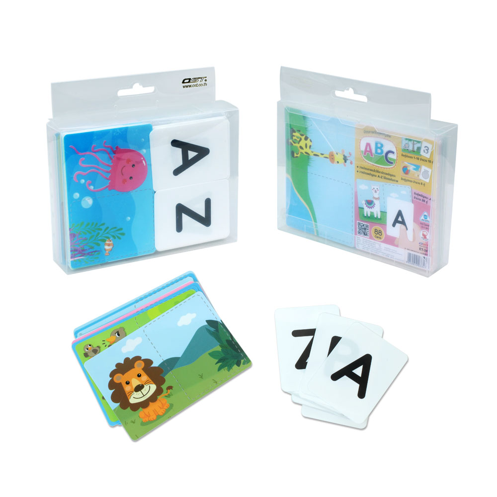 English Alphabet Flashcards Matching Games ET-347