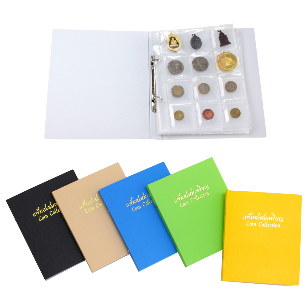 Coin Collection Book with 108 pockets RB-191