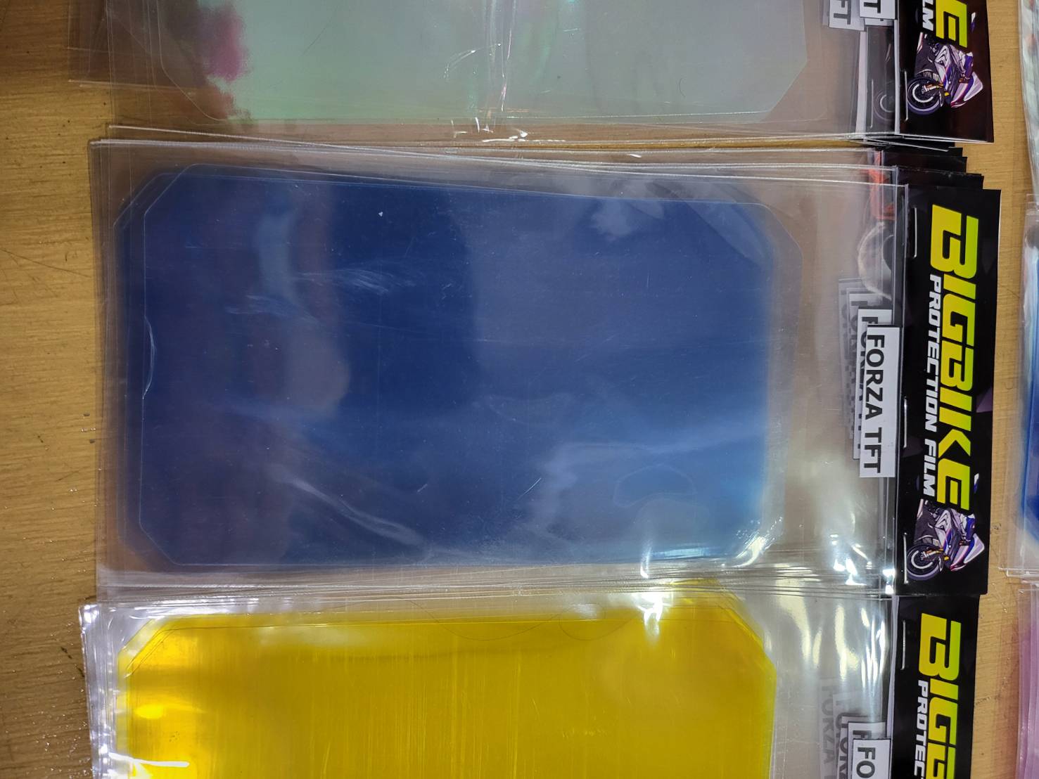 ฟิลม์กันรอยหน้าปัด ALL NEW FORZA 350 จอ TFT มีสีม่วง เขียว แดง ใส รุ้ง เหลือง น้ำเงิน ชา