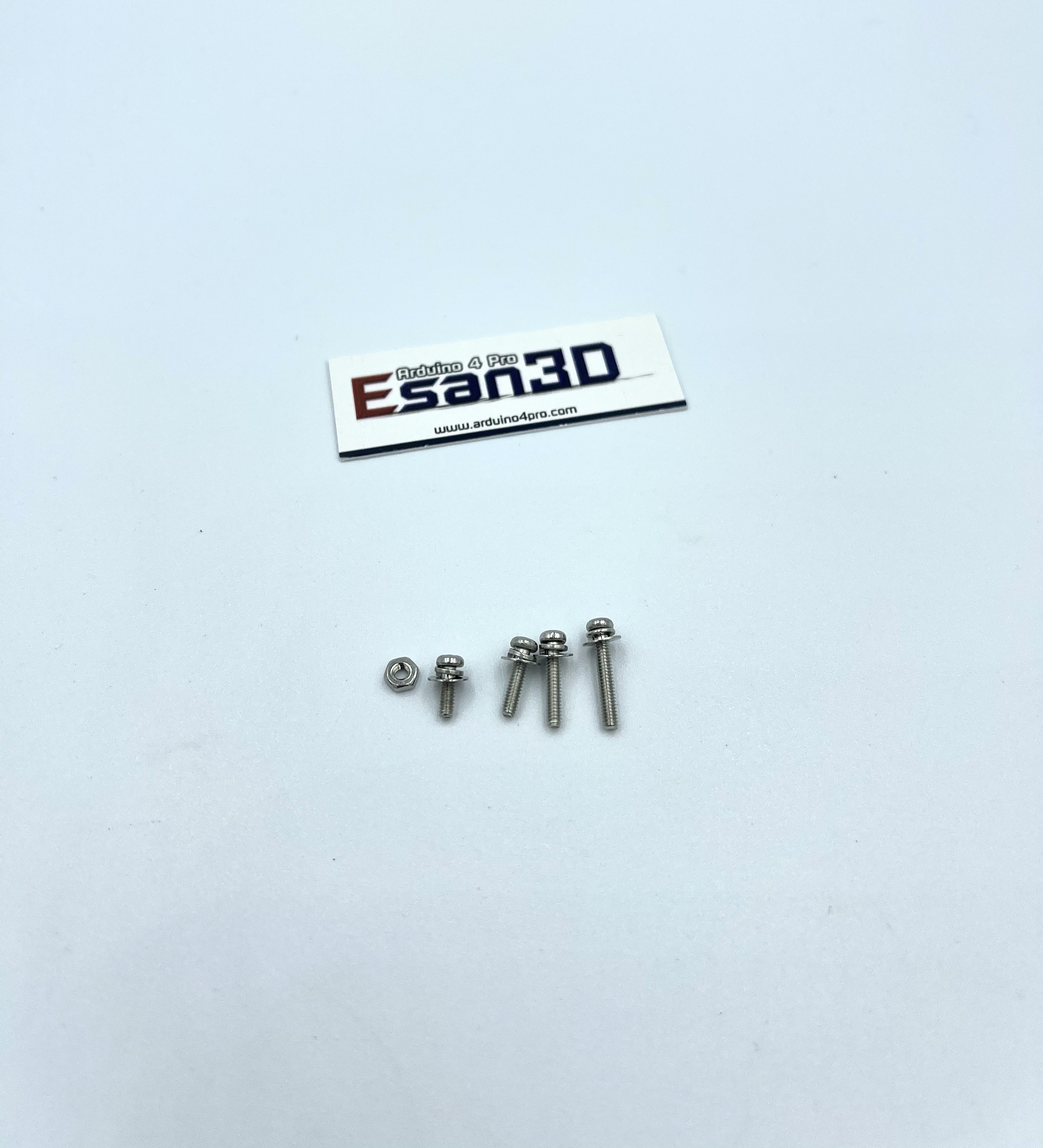 สหรูหัวแฉกพร้อมแหวน (Pan jead screws with flat washers)