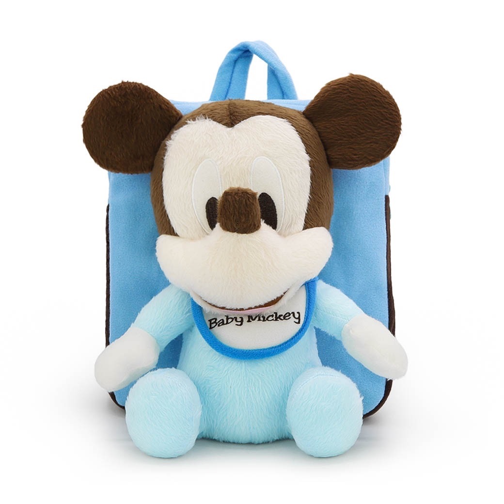 Disney กระเป๋าเป้ มิกกี้เมาส์ กระเป๋าสะพาย กระเป๋านักเรียน กระเป๋าเด็ก ลิขสิทธิ์แท้ AUTHENTIC Mickey Mouse Backpack Blue Small