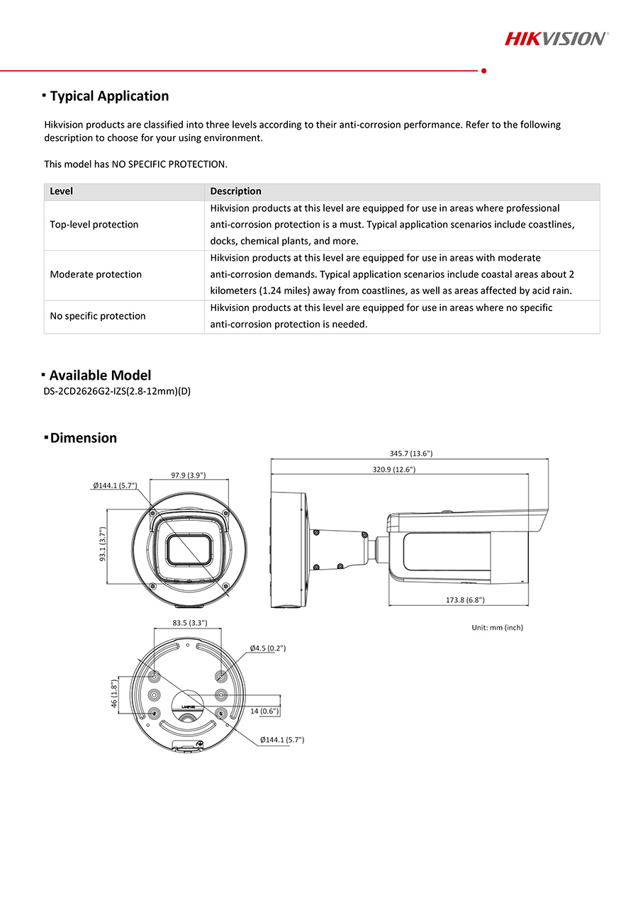 HIKVISION DS-2CD2626G2-IZS (2.8-12 mm.) กล้องวงจรปิด IP CAMERA 2MP เลนส์ซูม AcuSense Varifocal Bullet BY BILLIONAIRE SECURETECH DS-2CD2626G2-IZS