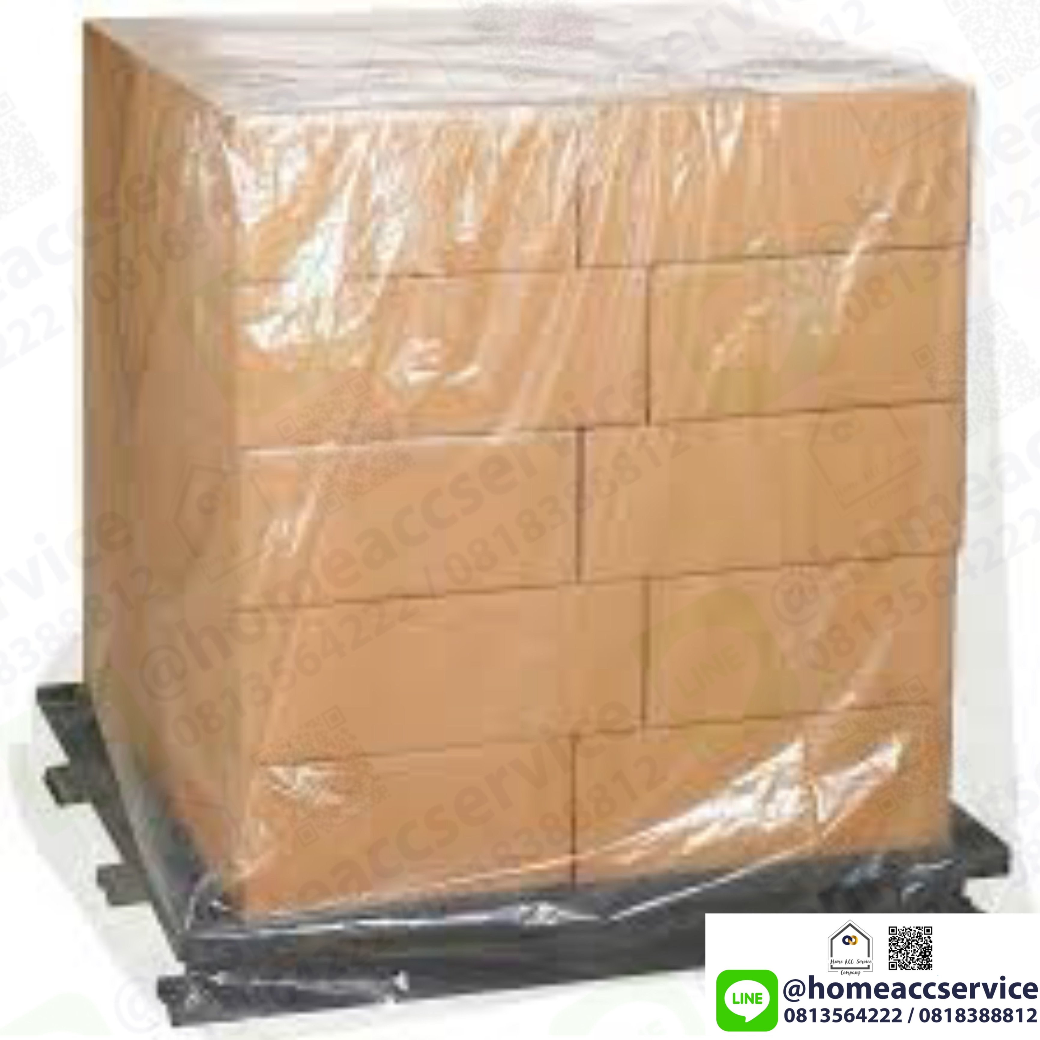 ถุงคลุมพาเลท-ถุงมุ้ง - Pallet Cover Bags