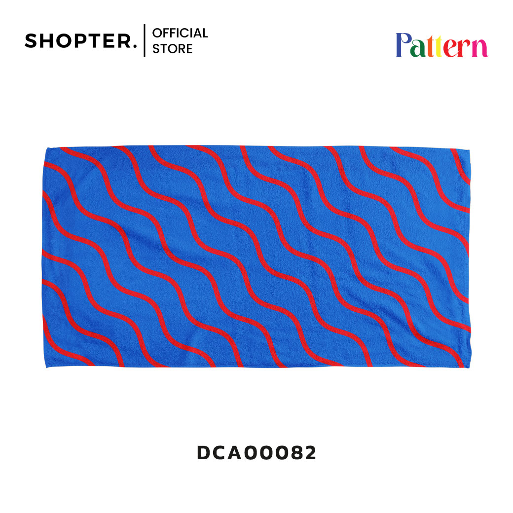 ผ้าเช็ดตัว Towel พิมพ์ลาย Mirage Collection รหัส DCA00082 #Pattern #SHOPTER