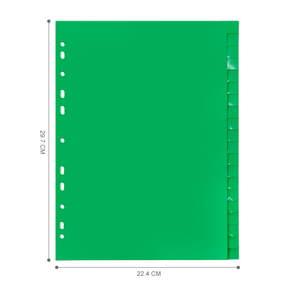 20 Tabs Index Divider A4 DX-85