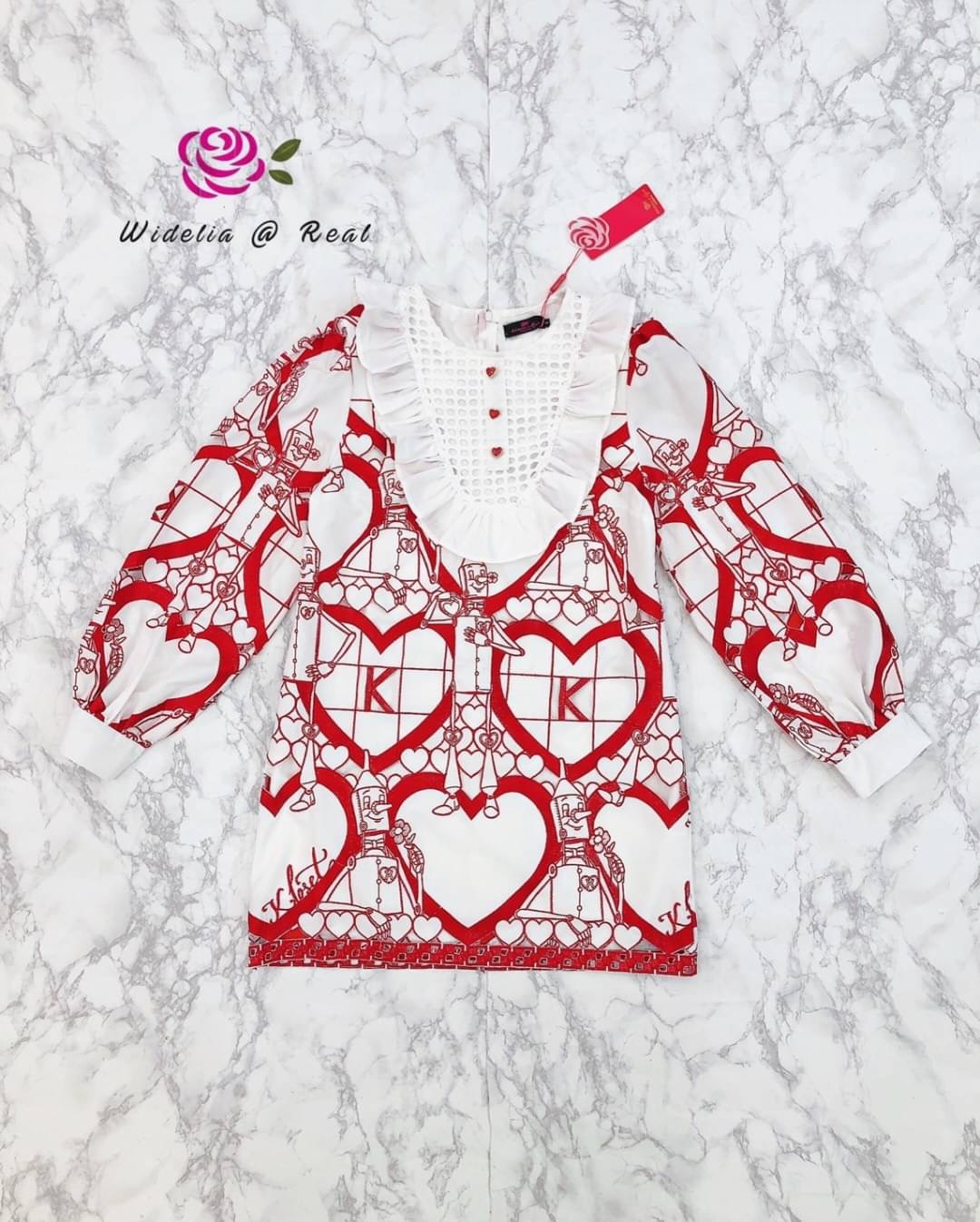 Kloset Dress เดรสแขนยาวแสนสวย รุ่นนี้งานปักนะคะ