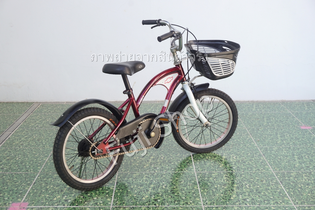 จักรยานเด็กญี่ปุ่น - ล้อ 16 นิ้ว - ไม่มีเกียร์ - Chevrolet - สีแดง [จักรยานมือสอง]