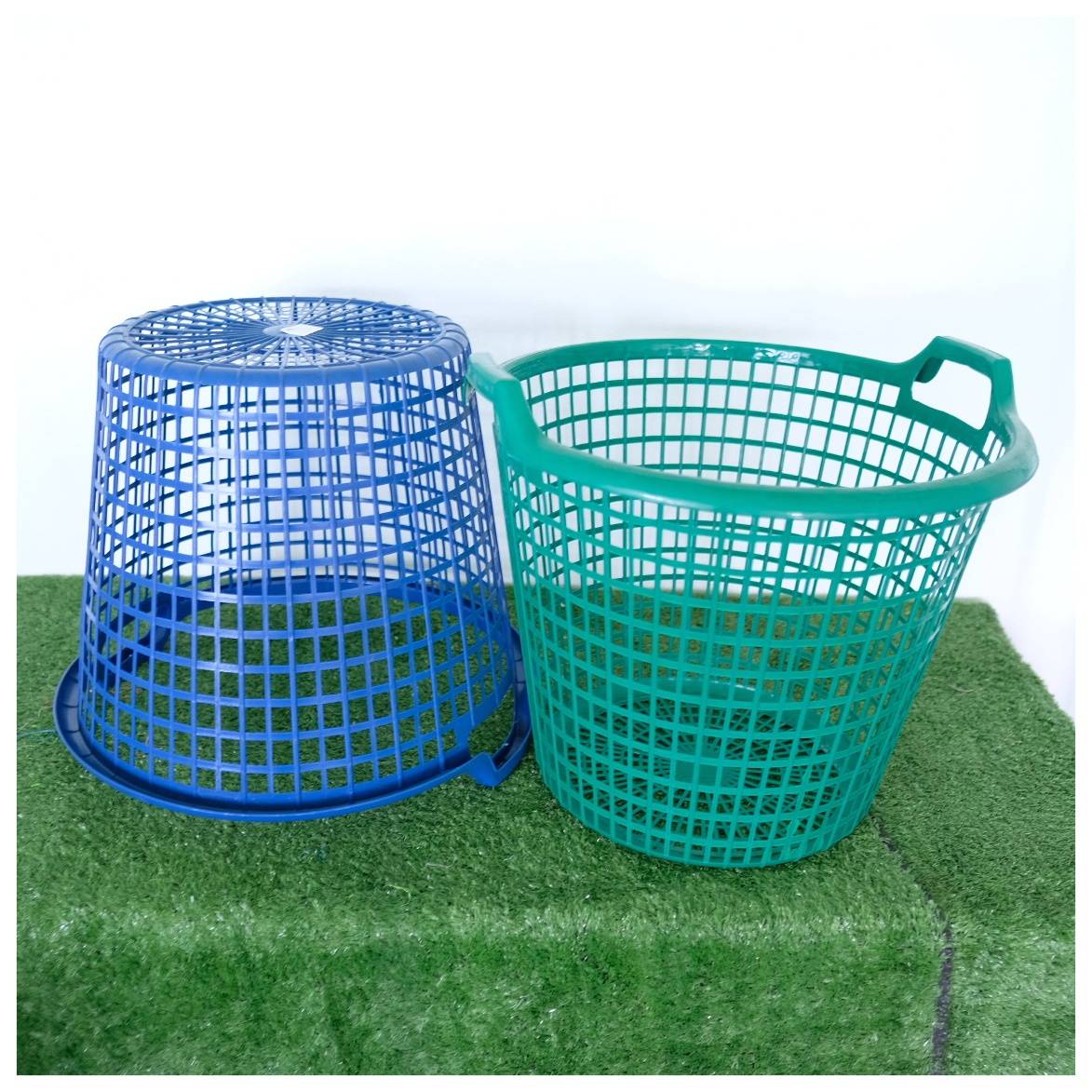 9051B ตะกร้ากลมใหญ่ No.9051 B(WC) 43*34cm.