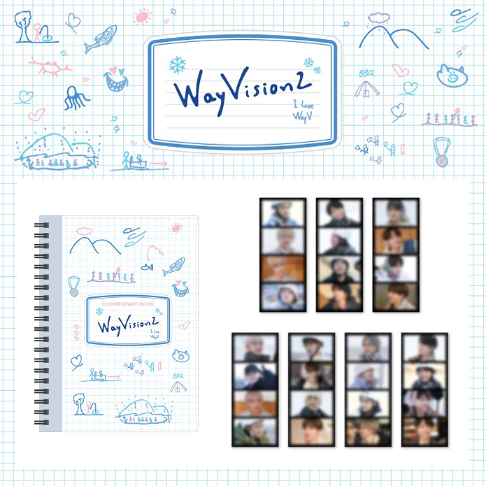 [PRE-ORDER] WayV - "WayVision 2 : Winter Sports Channel" Commentary Book + Film SET