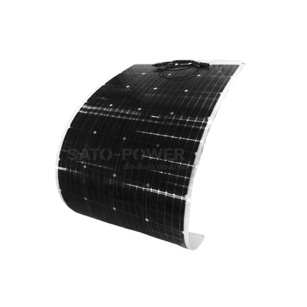 ์NS/ PV Panel Flexible type MONO 180 W แผงโซล่าเซลล์ชนิดบาง อ่อน โมโน180 วัตต์ แผงพลังงงานแสงอาทิตย์