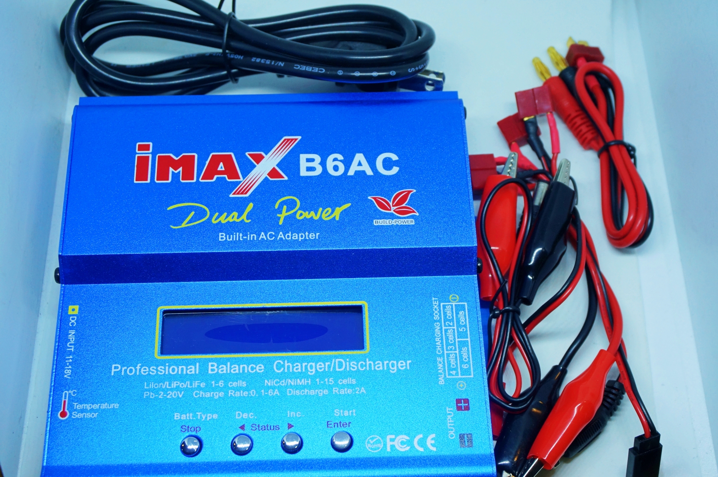 80W IMAX B6AC RC Balance Lipo Battery Charger
