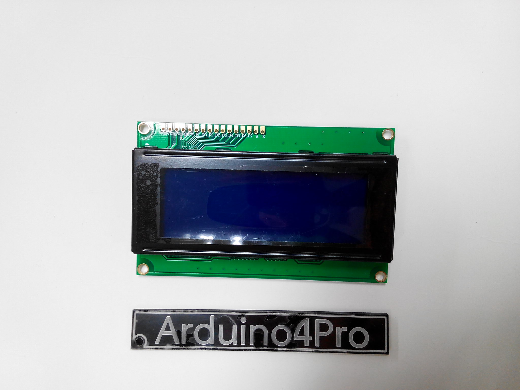 LCD 20X4 ขนาด 20 ตัวอักษร 4 แถว 5V Blue screen with backlight