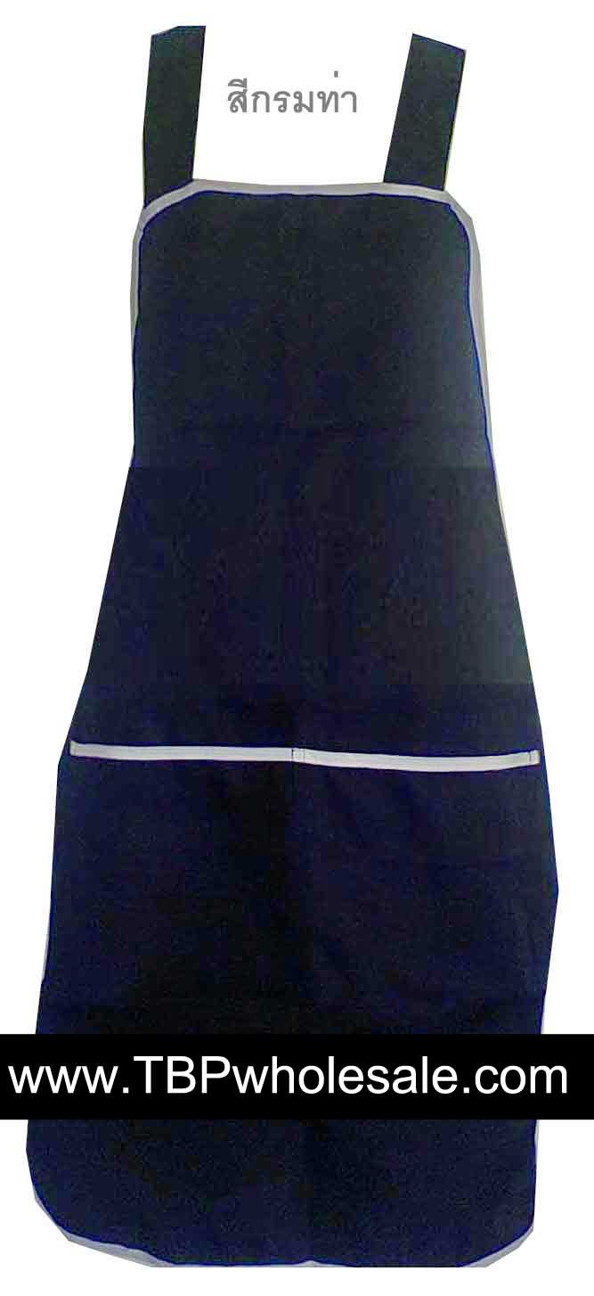AP-002===ราคาส่ง 45 บาทต่อผืน ขั้นต่ำ 100 ผืน ผ้ากันเปื้อนเนื้อผ้าโซล่อนมีสายคล้องคอ,สายคาดเอว,กระเป๋าสองด้าน(มีหลายสีค่ะ) Tel:081-0110084/02-3972066