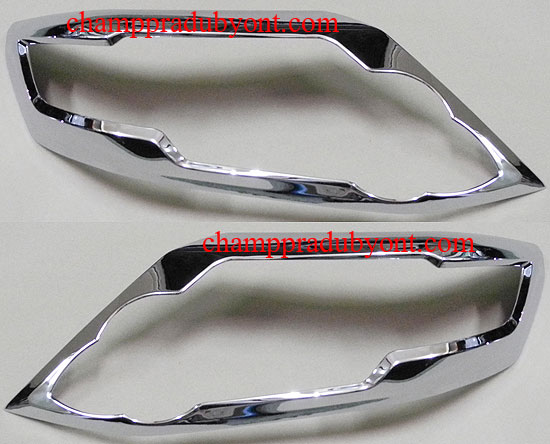 ครอบไฟหน้าโครเมี่ยม TOYOTA FORTUNER 11-15 (V.2)