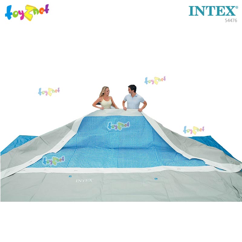 Intex 24ft Rect. Ultra Frame Pool Set w/Cartr.-Saltwater System (7.32 x 3.66 x 1.32 m.) no.54476
