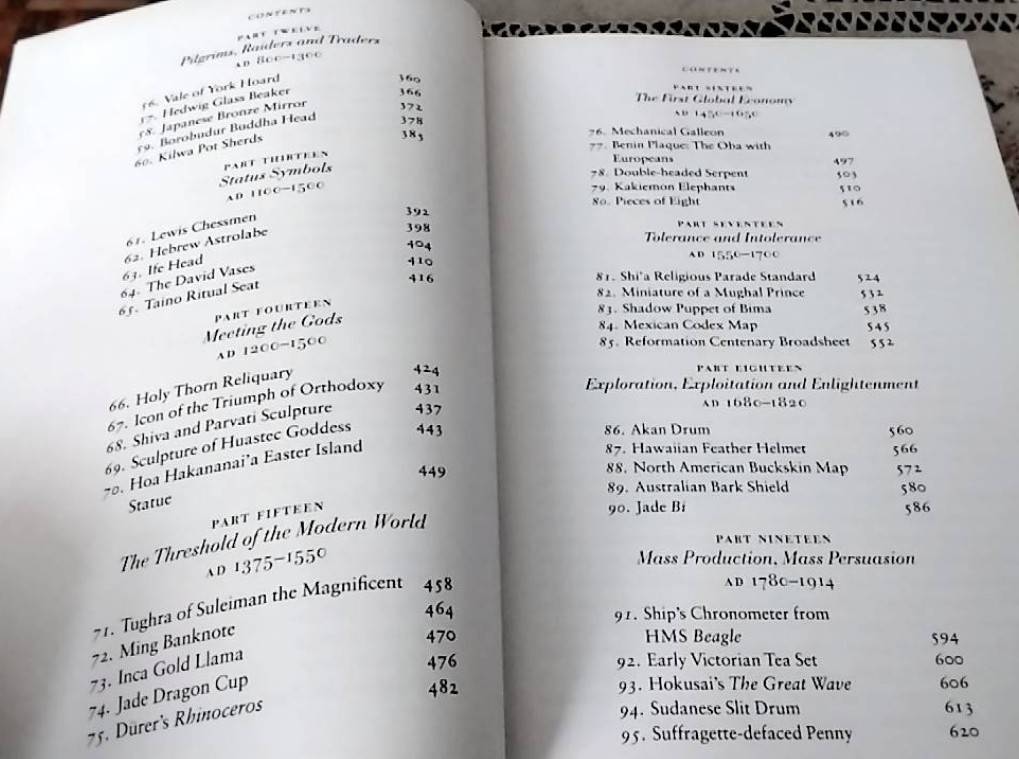 A History of The World in 100 Objects