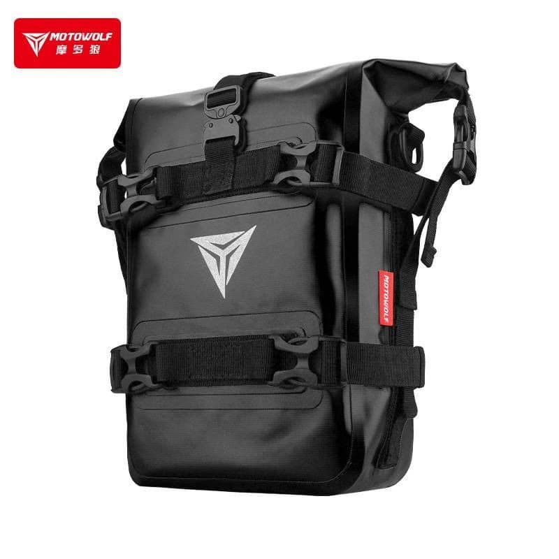 MOTOWOLF MDL 0715 กระเป๋าใส่ของ ติดข้างมอเตอร์ไซค์ กันน้ำ กันฝน