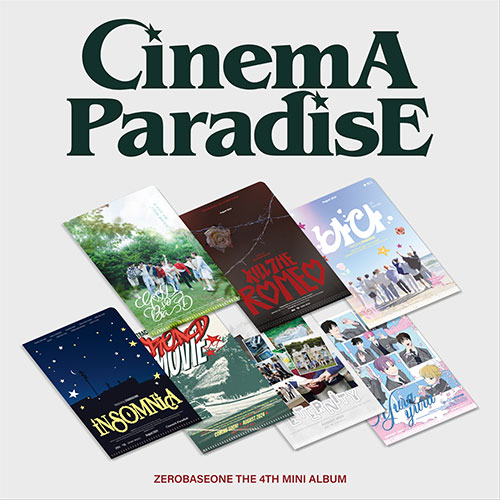 [PRE-ORDER] ZEROBASEONE (ZB1) - 4th Mini Album "CINEMA PARADISE" (ZEROSE ver.)