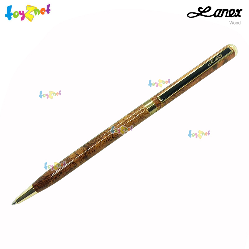 Lanex vintage style ballpoint pen, easy to carry, comfortable to write No. Wood