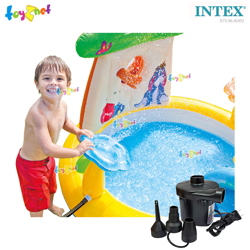 Intex Winnie The Pooh Play Center 2.82x1.73x1.07m.no.57136 + Elec. Pump