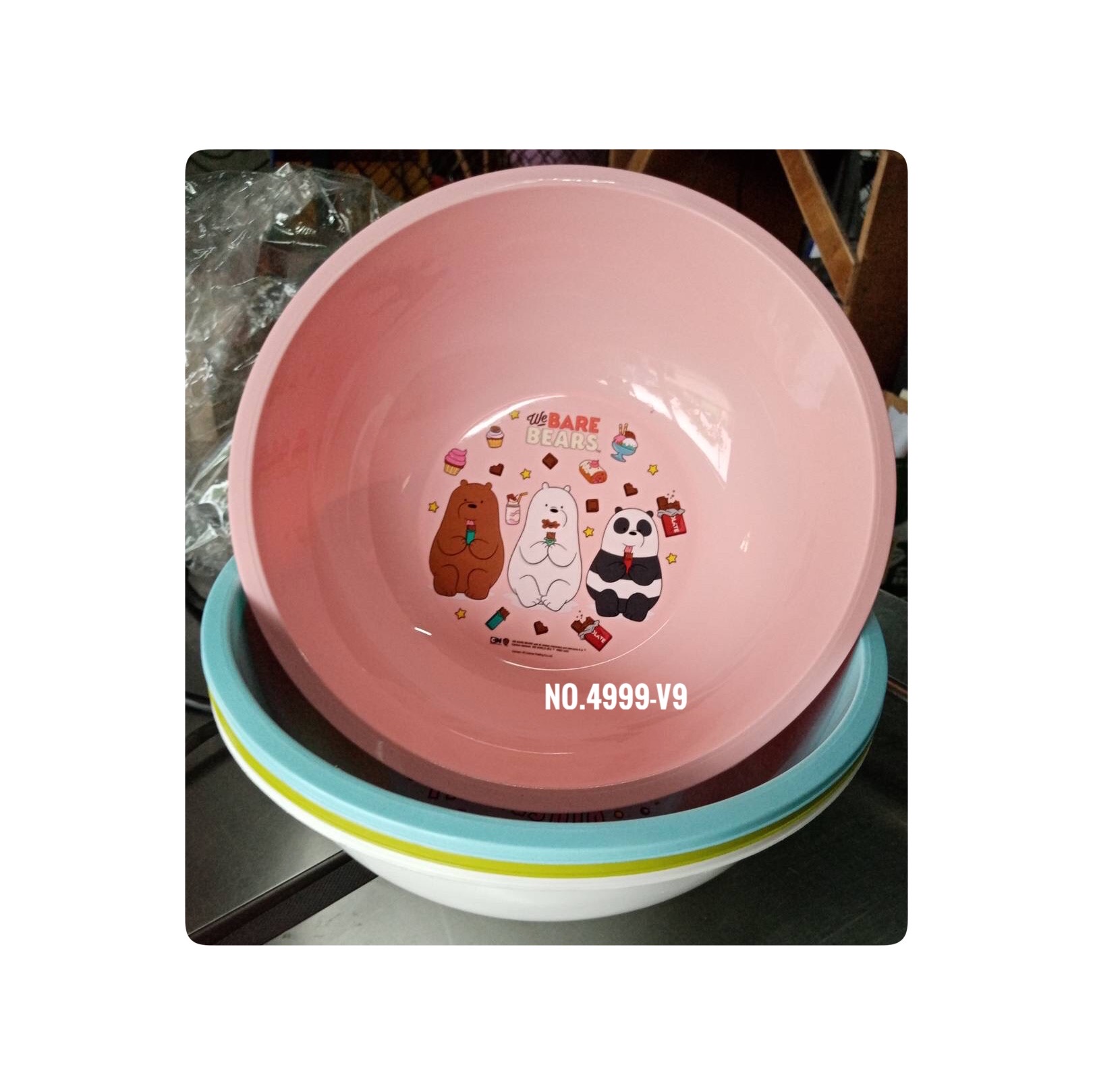 กะละมัง No.4999 คละสี ลาย Disney