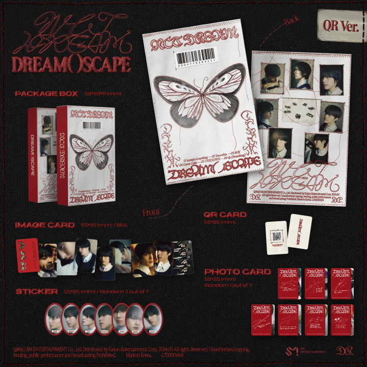 [PRE-ORDER] NCT DREAM - 5th Mini Album "DREAM( )SCAPE" (QR ver.)