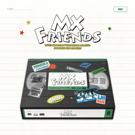 [PRE-ORDER] MONSTA X - 2023 MONSTA X 7th Official Fanclub MONBEBE Fan-Concert "MX FRIENDS" (DVD)
