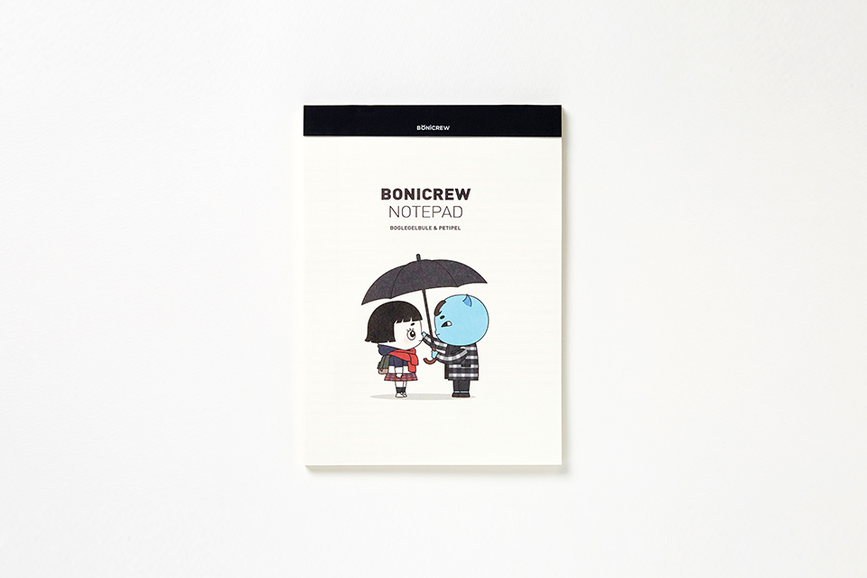 [PRE-ORDER] GOBLIN - Official Goods "NOTEPAD (B5)" (Boglegel Blue & Petipel Ver.)