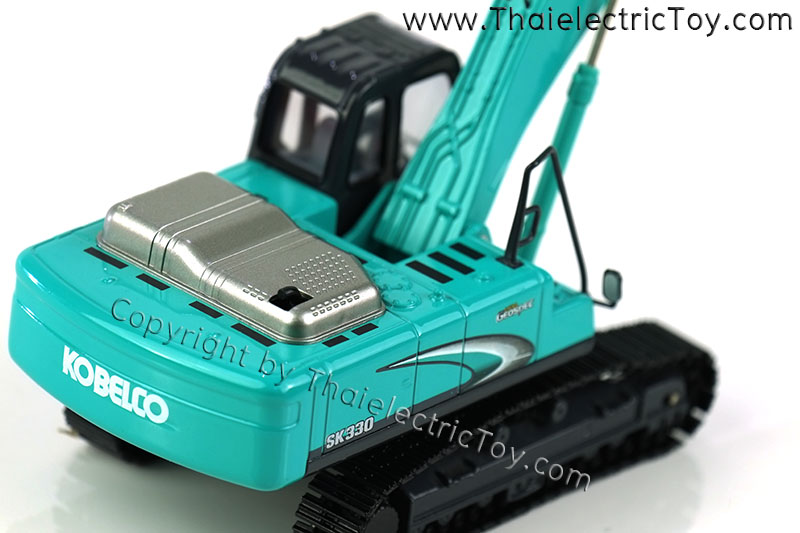 โมเดลรถแบคโฮ Kobelco SK330 วัสดุเป็นเหล็กทั้งคัน ขนาด 1:50 รายละเอียดสมจริง