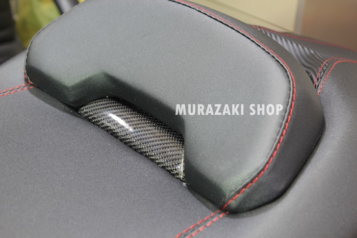 บาะ All New Forza 300 ทรง sport cabon หน่อยวัดด่าน ราคาแลกเบาะเดิม 4,000 บาทขายขาด 10500 บาท