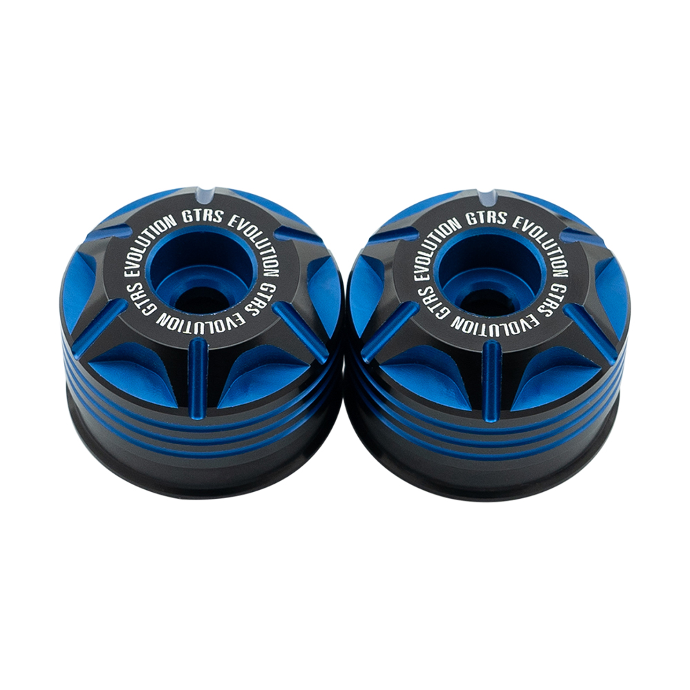 น็อตปลายแฮนด์ ทูโทน CNC GTR V2 GIORNO+ CLICK160 31x22 mm มี8สี ดำแดง ดำทอง ดำเทา ดำเขียว ดำน้ำเงิน ดำส้ม ดำม่วง ดำชมพู ราคา520