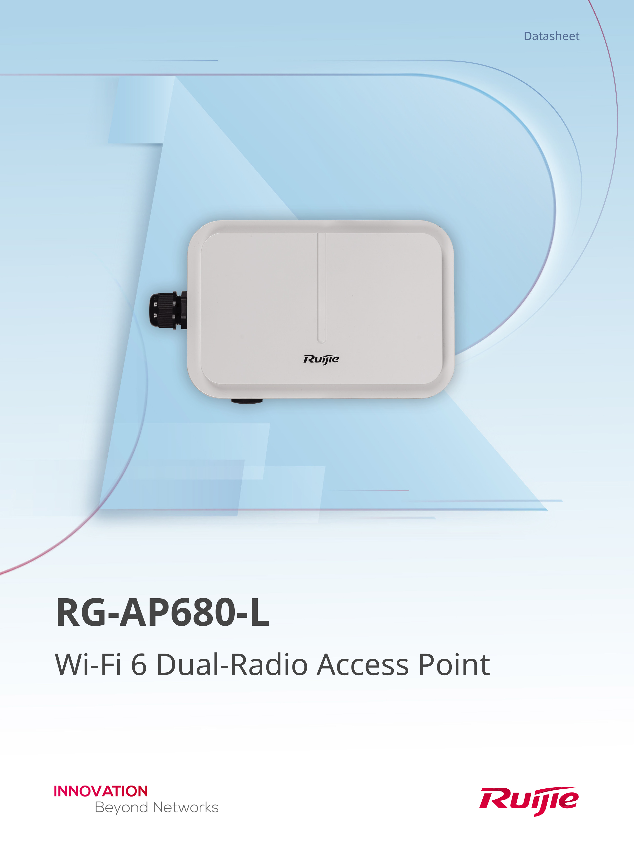 RUIJIE RG-AP680-L : Wi-Fi 6 Dual-Radio 2.976 Gbps Outdoor AP BY BILLIONAIRE SECURETECH RG-AP680-L