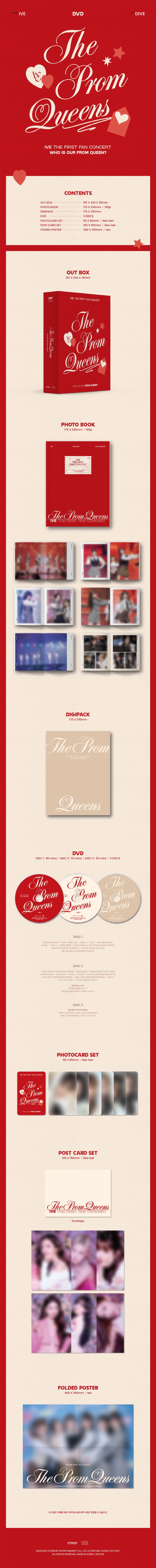 [PRE-ORDER] IVE - The 1st Fan Concert "The Prom Queens" (DVD)